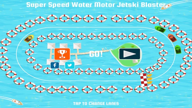 Super Speed Water Motor Jetski Blaster Pro - Best Free Racin(圖3)-速報App