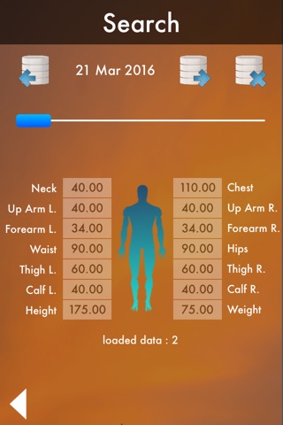 Perfect Body : Fat Calculator & Body Database - Diet and Workout screenshot 4