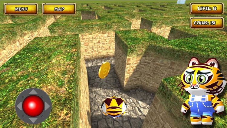 Maze Cartoon Labyrinth 3D HD screenshot-4