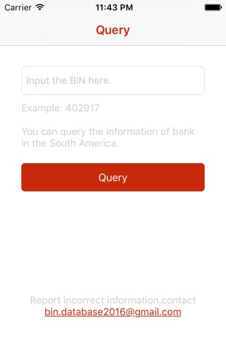 BIN Database for South America screenshot 2
