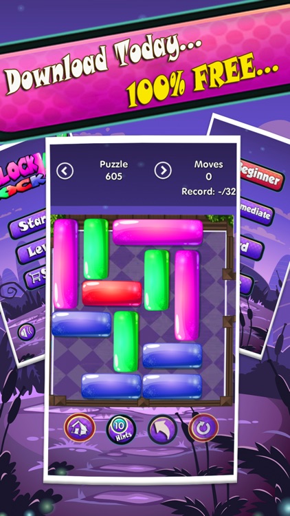 Unblock Rocks Free - Unblock puzzle game