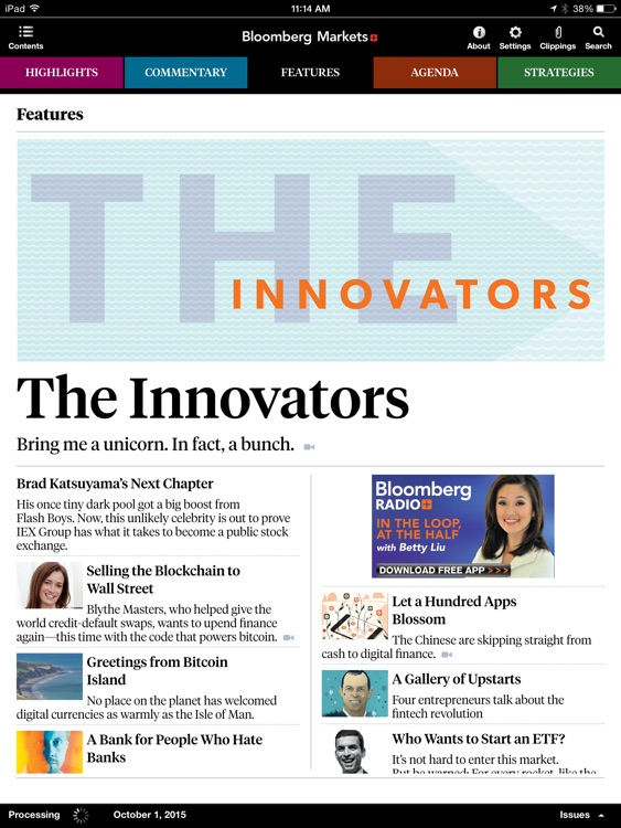 Bloomberg Markets+