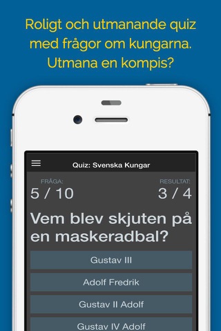 Svenska Kungar screenshot 3
