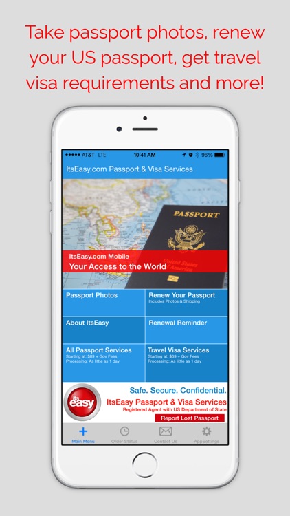 ItsEasy Passport Renewal & Passport Photo App