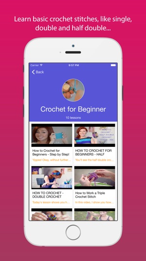 How to Crochet: Guide & Learn to Crochet For Beginner Step b(圖2)-速報App