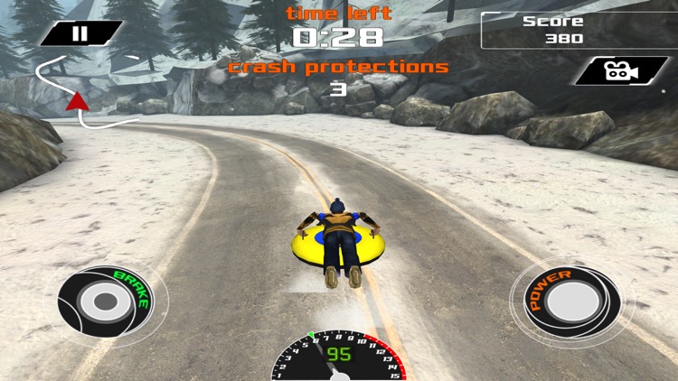 Alpine Road Sledding - eXtreme Crazy Winter Snow Racing Adventure Game FREE