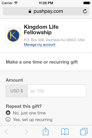 Kingdom Life Fellowship screenshot 3