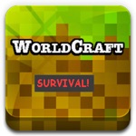 WorldCraft & Exploration Craft 3D Logo