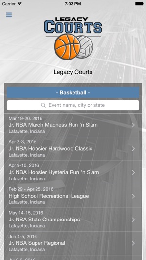 Legacy Courts