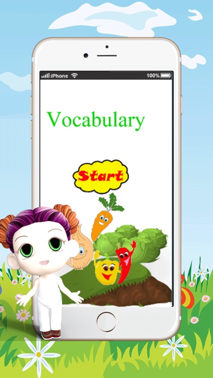 Learn English Vocabulary Vegetable:Learning Education Games For Kids Beginner