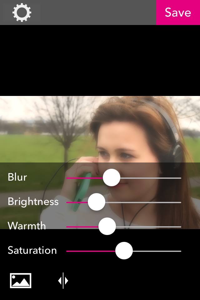 Beauty Blur Effect Selfie Photos - BBEditor screenshot 2