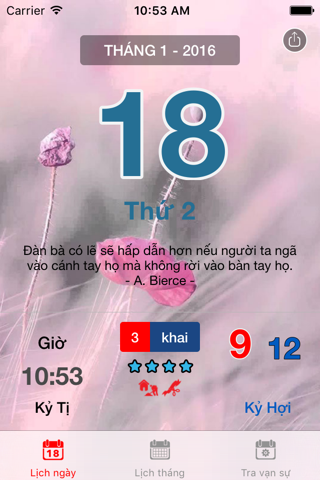 Lịch vạn sự 2016 - náhled
