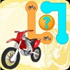 Match the Fast Motorbike - Awesome Fun Puzzle Pair Up for Little Kids