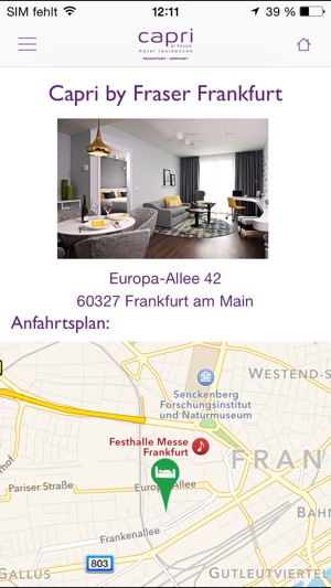 Capri by Fraser Frankfurt – E-concierge(圖2)-速報App