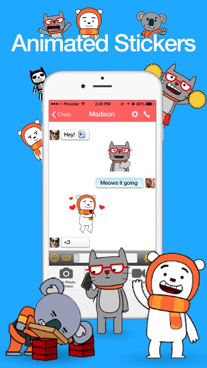 Yabb: Text Messaging Plus International Calling screenshot-3