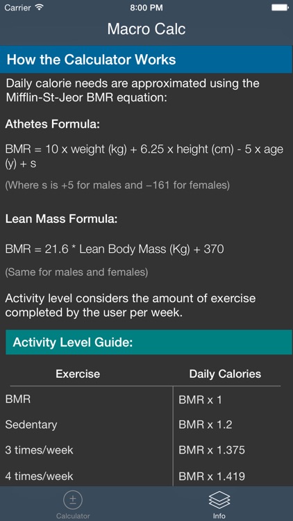 IIFYM - Macro and Calorie Calculator screenshot-3