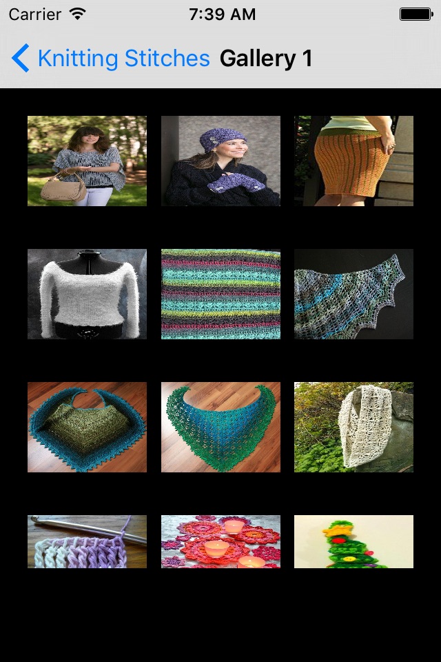 Knitting Stitches screenshot 2