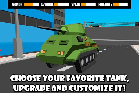 Iron Tank Battle Wars 3D screenshot 2