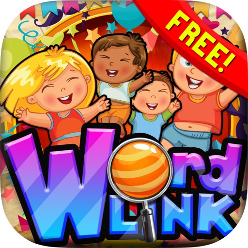 Words Link : Vocabulary for Kids Search Puzzles Game Free with Friends icon