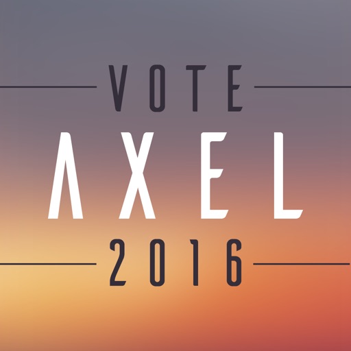 Vote Axel 2016 iOS App