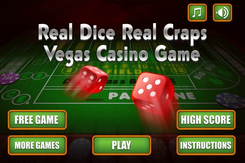 Real Dice Real Craps Vegas Casino Game Pro screenshot 2