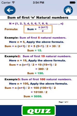 Quick Math Tricks screenshot 2