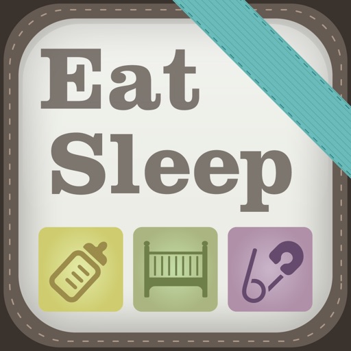 Eat Sleep: Simple Baby Tracking Icon