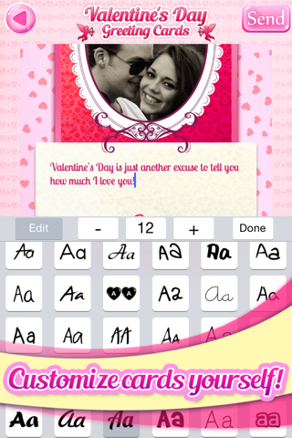 DIY Valentine's Day Greeting Cards and Customized eCards screenshot 4