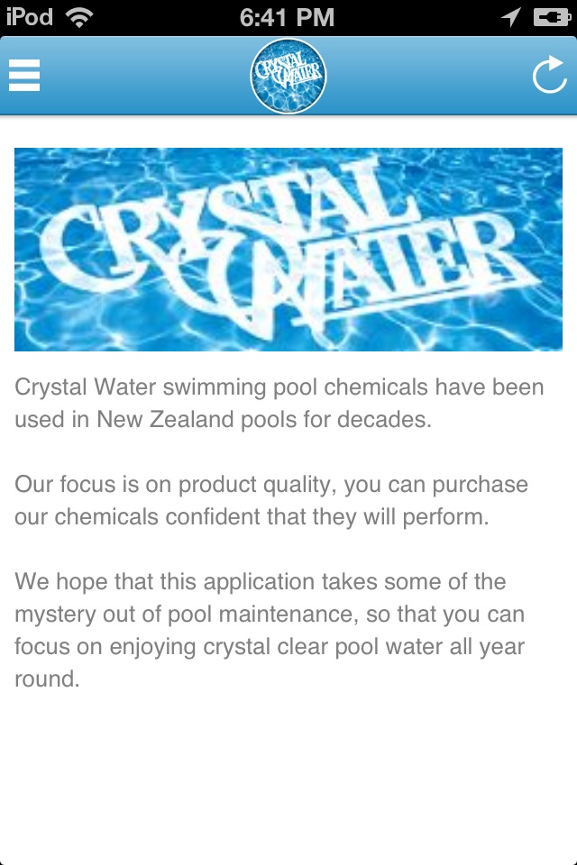 Crystal Water Pool Testing screenshot 3