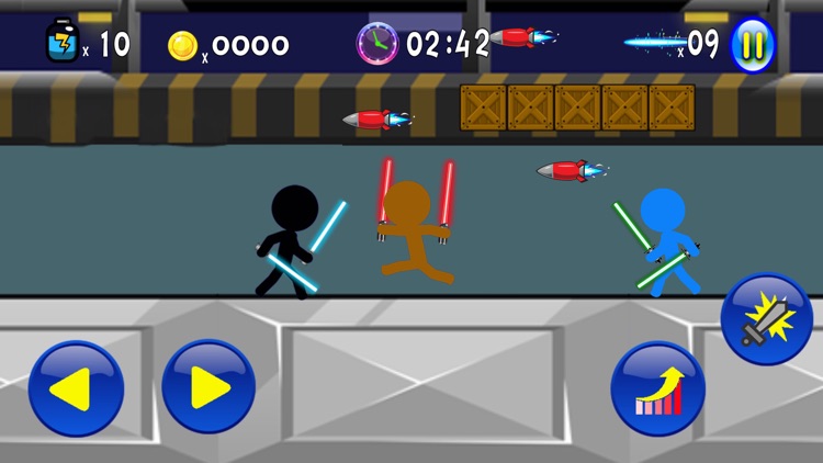 Stickman Warrior Epic - Star Wars Version screenshot-3