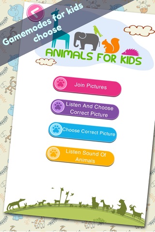 Học động vật qua âm thanh trò chơi cho trẻ em - Learn Animal By Sound For Kid screenshot 2