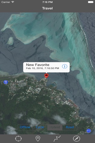 RAIATEA – GPS Travel Map Offline Navigator screenshot 3