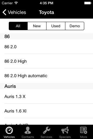 Halfway Toyota Fourways screenshot 2