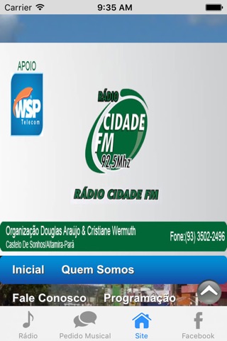 Cidade FM Castelo de Sonhos - PA screenshot 2