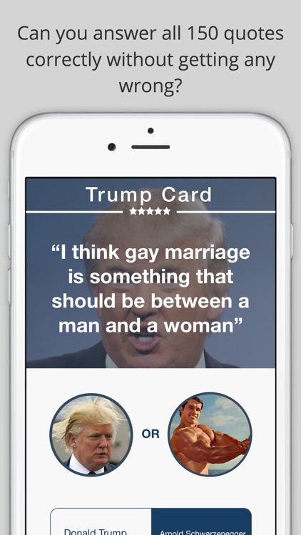 Trump Card: Donald Trump Quote Game screenshot-4