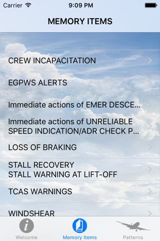 Airbus A330 Abnormal And Emergency Procedures Memory Items screenshot 2