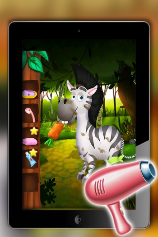 Jungle Safari Adventure Animal & Crazy Little Girl & Boy Care - Dress Up Game For Kids screenshot 2