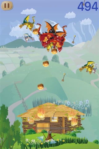 Protect My House 2 - Shoot Dragon screenshot 2