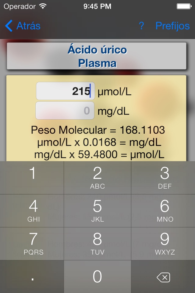 Medical Converter screenshot 2