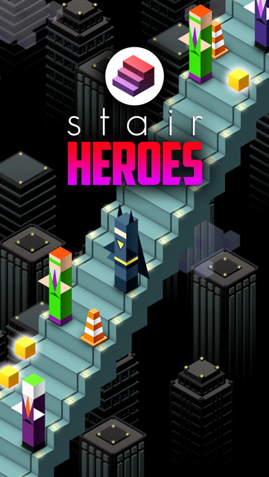 How to cancel & delete Stair Heroes . Mini Super Hero Survival Game For Free from iphone & ipad 1