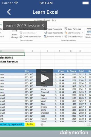 Great App for MS Excel Formula & Macros - Learn in 30 days screenshot 4