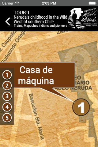 Huellas de Pablo Neruda screenshot 3