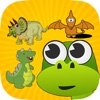 Icon Age Dinosaur Match 3 : Dino Kids Matching Puzzle Games Free