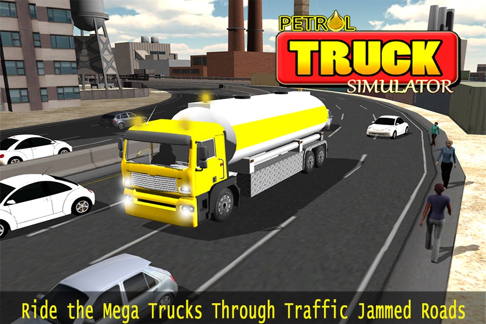 Petrol Truck Simulator – Trucker driving & simulation game screenshot 3