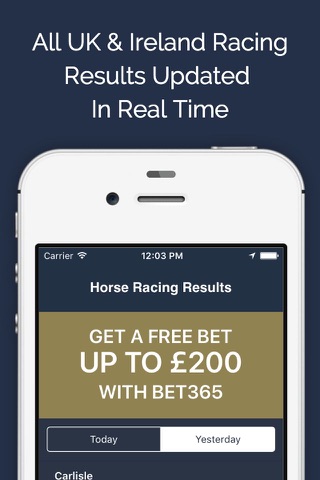 Horse Racing Results UK screenshot 2