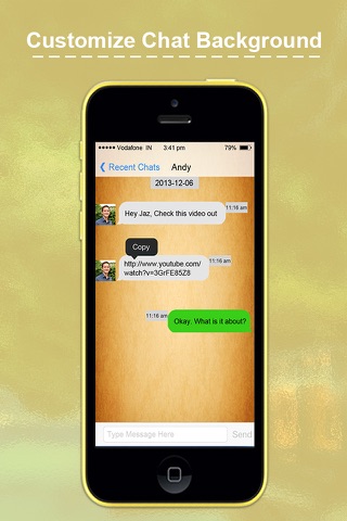 pingMe :- App to chat with gtalk online friends screenshot 3