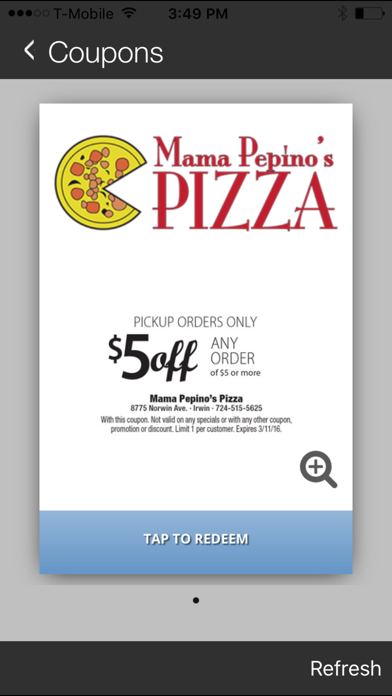 How to cancel & delete Mama Pepino’s Pizza Irwin from iphone & ipad 3