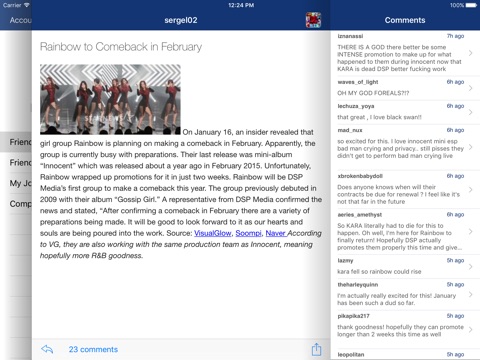 LJ Reader – LiveJournal iPad Edition screenshot 3