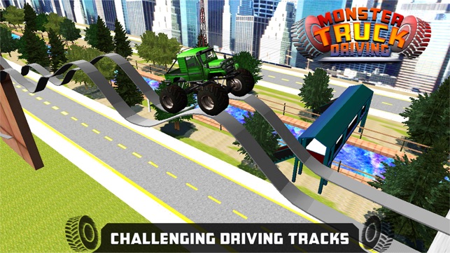 Monster Truck Driving : Extreme Tracks Climb Racing(圖1)-速報App