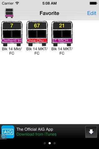 SG Buses Delight - SBS & SMRT NextBus Arrival Time Singapore Route Guide App for LTA and MyTransport buses screenshot 2